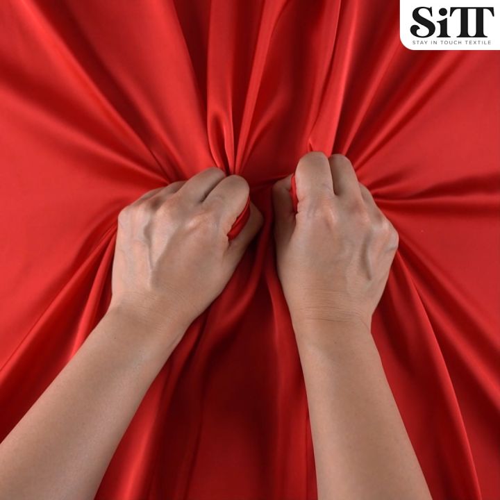 ผ้าซาตินซิลค์ ผ้าซิลค์ซาติน ผ้าซาติน Satin Silk ผ้าทำผ้าพันคอ ผ้าพริ้ว ผ้าสวย ผ้าตัดชุด ผ้าเมตร ผ้าหลา