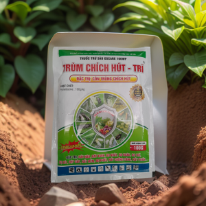 Thuốc trừ sâu rầy bọ trĩ Oscare 100WP - Trùm Chích Hút - Trĩ thành phần Pymetrozine 100g/kg đặc trừ rầy nâu rệp sáp bọ phấn rầy xanh rầy mềm bọ xít muỗi