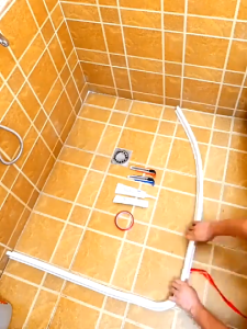 360° Silicone Sink Water Stopper - Self-Adhesive Anti-Leak Barrier for Bathroom Anti-Flood Adjustable (PH)