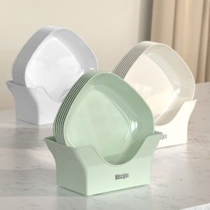 Food Grade Bone Disc Home Use Bone Disc Plate High End Dining Table Waste Discharge Small Dish Fruit Plate Japanese Style