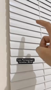 Venetian Blind Sharp Point Kosei Alumunium Gorden Blackout Indoor Tirai Minimalis Mudah Dibersihkan - Lazada