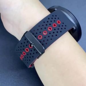 Breathable Silicone Strap for Samsung Galaxy Watch 8/8 Classic 46mm Two Color Sport Band for Galaxy8 40 44mm Smartwatch Bracelet