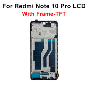 6.67" OLED for Redmi Note 10 Pro 4G LCD Display Touch Screen Digitizer Assembly for Redmi Note10 Pro 4G LCD M2101K6R M2101K6G