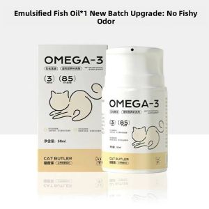 Pet Nutrition Supplement Cat Fish Oil Emulsified Deep Sea Dog Pressing Cats Kittens Anti Shedding Hair Beauty Skin Care