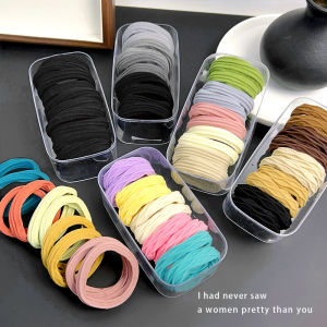 High Ponytail Hair Ring Womens High Elasticity Hair Band Does Not Hurt Hair Durable Hair Rope 2024 New Arrival Minimalist Temperament Hair Rope