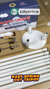 100KG STABLE PREMIUM QUALITY AYOTO UNIQUE TRAVEL BABY SPRING COT TRIPOD STAND FOR ELECTRIC CRADLE POLAR POMA IBABY MAMA POLO POPO QIQI PIN