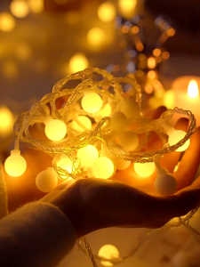 🎄3m 30led Light🎄 ball light For Christmas Decoration Lights Battery Operated Fairy Lights Christmas Tree Gift Decor Led Light Strip