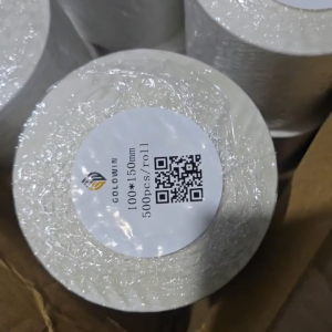 Kertas Thermal Label Sticker 100x150mm Barcode100x150 A6 isi 500 LEMBAR MURAH