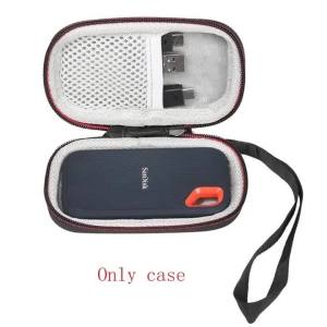 Hard Case for San Disk SanDisk PSSD E60 / E61 Extreme Portable SSD SDSSD Carrying Storage Bag
