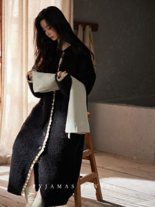 Women Winter Warm Half-Flannel Lace Coral Fleece Nightgown
