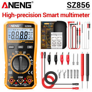 ANENG | ANENG SZ856 Digital Multimeter 6000 Counts AC DC Voltage Current Resistance Capacitance Frequency Temp NCV Continuity Buzzer