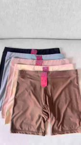 ESUNA กางเกงบ็อกเซอร์ Womens safety pants กางเกงนิรภัย ผ้าเป็นมิตรกับผิวหนัง นุ่ม สวมใส่สบาย กางเกงในเลกกิ้งผู้หญิง #005