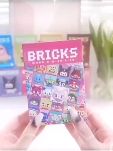 3D Mini Building Block W2601 Cute Cartoon Character DIY Block Toys Hobbies Education Nano Block Hanging