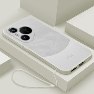 Huawei Pura70 Pro+ Ultra Thin Liquid Silicone Phone Case Full Lens Protection Anti-Fall Soft Shell for Men And Women Simple Fashion