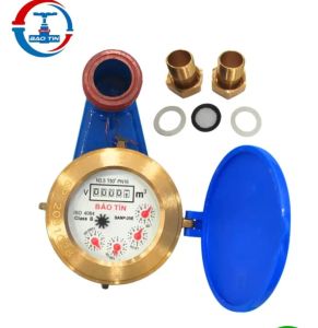 Giá bán đồng hồ đo lưu lượng nước sạch lắp đứng DN25 phi 34 giá tốt cho công trình TPHCM Q.5