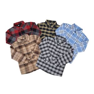 kemeja kotak anak bhan flanel premium