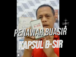 DHAB SINAI KAPSUL BUASIR B-SIR 60kapsul penawar buasir haemorrhoids