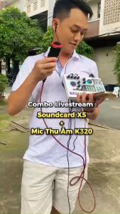 Mic thu âm Takstar PC-K320 hát karaoke thu âm livestream bảo hành 12 tháng bắt âm siêu tốt âm vang trong