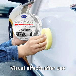 100g Premium White Car wax - Scratch repair and polishing paste for long-lasting shine and protection for all white vehicles