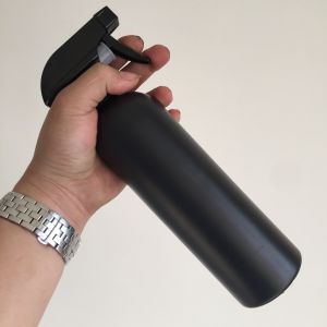 500ML Plastic Spray Bottle Water Sprayer Black Empty Spray Bottle Alcohol Disinfectant Dispenser Cosmetic Pump Dispenser Spray Bottles Car Supplies Cleaning Spray Bottle