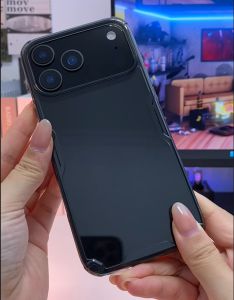 Nillkin Ốp silicon cho iPhone mềm sang trọng 17 Pro Max Ốp điện thoại trong suốt TPU + PC Silicone rõ ràng vỏ lưng chống sốc