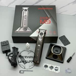 Madeshow Akemei M9 Professional Hair Trimmer Barber Clipper 7200RPM Retro Oil Head Gradient 阿可美大师系列M9油头雕刻电推剪