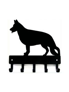 HELLOYOUNG German Shepherd #1 Key Rack Dog Leash Hanger 6/9 In Wide Hanger In The Hallway Wall Hook House Wall Key Holder