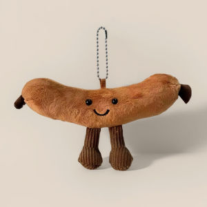 Bandai | 2026 New In Stock Fruit Food Series Keychain Plush Doll Toy Pendant Keychain Trend Creative Cute Kawaii Keychain Decor Kid Gift…