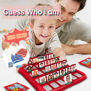 Who Is It Board Game Memory Training Parent-Child Funny Family Guessing Games Funny Toys Classic Board Game Interactive Educational Guessing Set