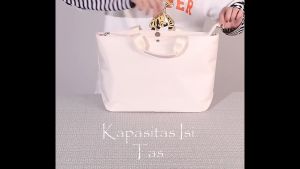 Tote Bag Tas Selempang Wanita Tas Laptop Portable Briefcase Jinjing dan Selempang Wanita - CLARA 15\\\" - 156\\\" inchi ( L )