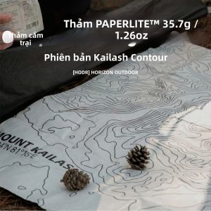 HODRGEAR PaperLite Tyvek Tent Vestibule Mat 35g Tấm Trải Đất Siêu Nhẹ Không Thấm Nước Để Cắm Trại Đi Bộ Đường Dài - Phụ Kiện Lót Chân Lều