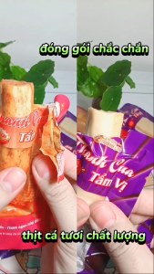 Combo 5 Túi Thanh cua ăn liền loại to 20gSnack ăn vặt healthy giàu protein ít béoĂn cùng Ngộ Không