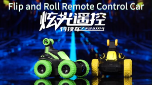 Rechargeable RC Car Stunt Toy for Kids 360° Rotation Flip and Roll Remote Control Car