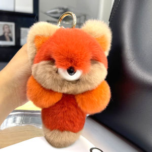 Móc Khóa Xe Hơi Thỏ Thật Dễ Thương Bằng Vải Nhung Phụ Kiện Túi Xách Búp Bê Fox Boy Quà Tặng Trang Trí Cho Phụ Nữ