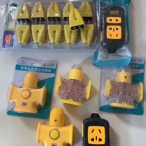 10 Outlet Transparent Heavy Duty Power Strip High Power Cordless Drop Resistant Wall Socket