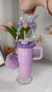 LINBAI Flask 14oz Tumbler for Kids Insulated Water Bottle with Straw Stainless Steel Vacuum Cup Double Wall Mini Thermos