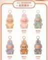100% Authentic] Bubble Labubu Mart Heartbeat Macaron 2nd Generation Sitting Party Vinyl Face Plush Doll Toy. 