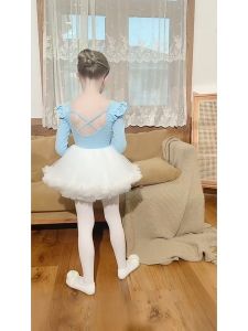 Váy Múa Ba Lê Dài Tay Cộc Tay KIDSBALLET Đầm Múa Cho Bé Váy Múa Cho Bé Váy Múa Trẻ Em