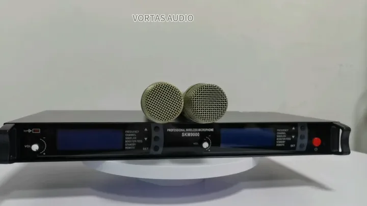 SKM9000 wireless microphone 2 handheld 200M receiving distance 4 antennas KTV karaoke Mikrofon