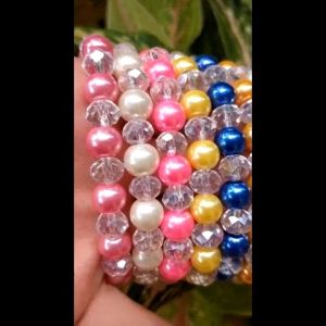 Gelang mutiara sintesis/gelang keren/gelang murah