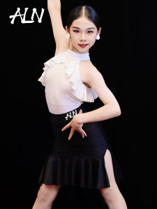 Bộ Đồ Tập Múa Latin Cao Cấp Aln Dành Cho Trẻ Em Trang Phục Tập Luyện Hàng Ngày Bộ Đồ Thể Thao Nhỏ Cao Cấp Cổ Áo Bộ Đồ Thể Thao Riêng Biệt