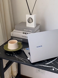 Folding Computer Desk No Assembly Needed with 16MM Thick Top & Sturdy Steel Frame Portable Office Desk for Home