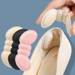 【♡Lovely girls house♡】Soft Comfortable Sponge 4D Wings Heel Stickers Non-slip Anti-wear Foot Protection Pad High Heels Insole