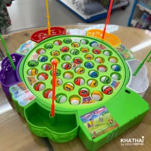 เกมส์ตกปลา ตกปลาของเล่น ขนาดใหญ่ 45 หลุม เล่นพร้อมกันได้ 5 คน VR-9259