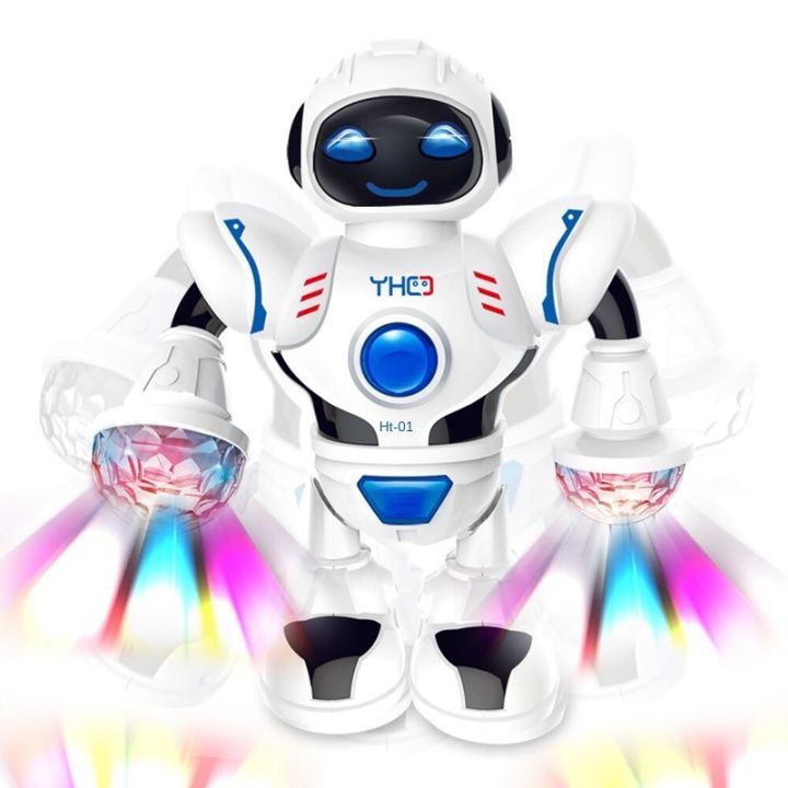 Mini Automatic Dancing Robot Light And Music Intelligent Electric