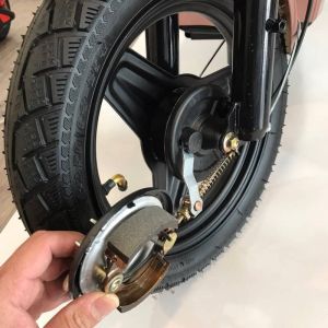 Basikal elektrik/ebike/lening depan/drum/80mm