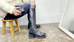 2pcs Neutral Shoe Shine Colorless Wax Cleaning Sponge  Brush Leather Shoe Polish Double Side Shoes Polish  for  Belt Boots  Furniture Jacket