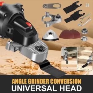 Angle Grinder Converter Set Angle Grinder Converter Universal Head Adapter Carbon Steel Angle Grinder To Multi-Tool Converter