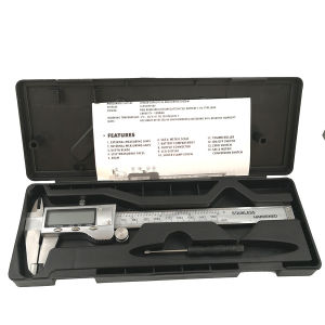 Digital vernier caliper Stainless steel caliper 0-150MM 6 inch 0.01mm digital display electronic ruler length measuring tools