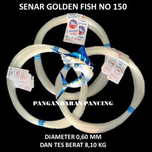 Pancing Senar Jaring Golden Fish No 150 Strong and Smooth